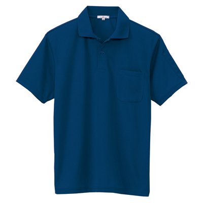 画像2: az10601 半袖ポロシャツ・吸汗速乾ペン差し付（4色） (2)