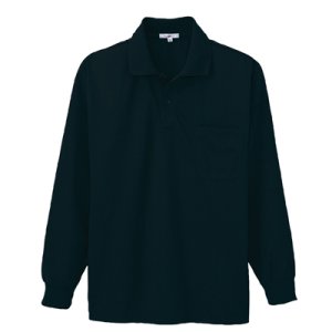 az10600 長袖ポロシャツ・吸汗速乾ペン差し付（4色