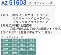 画像1: az51603 セーフティシューズ(2色)