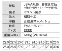 画像1: 85130 セフティシューズ (2色)