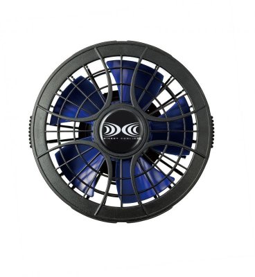 画像3: 7.2V FAN2400空調服(R)ファン(ブラック×ブルー)1個 (3)