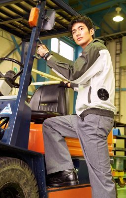 画像4: KU91920【ブルゾンのみ】空調服(R)／長袖・綿100％ (4)