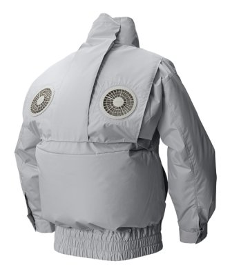 画像5: EK3540【空調服(R)セット】空調服(R)ブルゾン・ファン・バッテリー(充電器付)/遮熱長袖・エレファン (5)