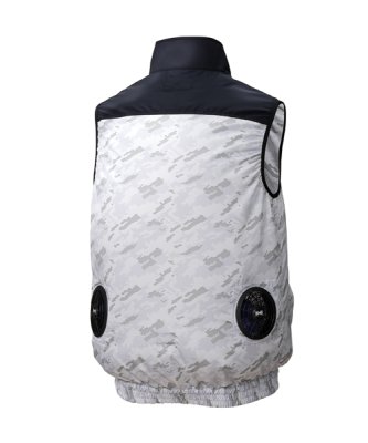 画像3: KU92020【空調服(R)セット】空調服(R)ブルゾン・ファン・バッテリー(充電器付)／ベスト・ポリエステル (3)