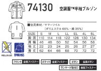 画像1: 74130【空調服(R)セット】自重堂Z-DRAGON空調服(R)ブルゾン・ファン・バッテリー(充電器付)／半袖・フルハーネス