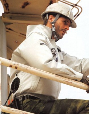 画像9: 258701【ブルゾンのみ】エアセンサー／長袖・フルハーネス (9)