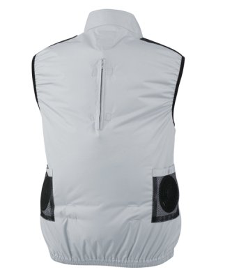 画像5: XE98104【ブルゾンのみ】ジーベック空調服(R)/遮熱ベスト(ハーネス)・サイドファン (5)