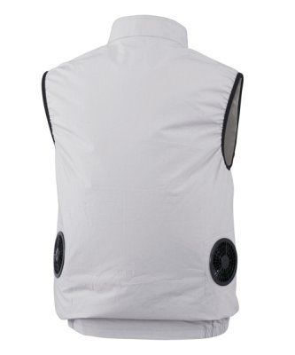 画像5: XE98019【空調服(R)セット】ブルゾン・ファン・バッテリー(充電器付)／ベスト(綿100％)・サイドファン (5)