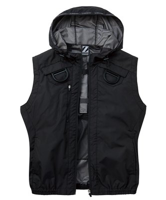 画像4: 74200【ブルゾンのみ】自重堂Z-DRAGON空調服(R)／遮熱ベスト・フルハーネス (4)