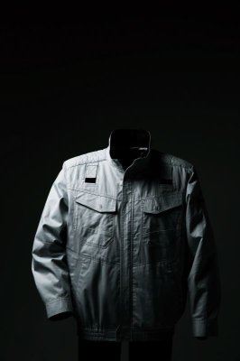 画像7: 258671【セット】エアセンサーブルゾン・ファン・バッテリー(充電器付)/長袖・フルハーネス (7)