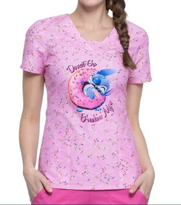 画像2: TF641 半袖スクラブ・スティッチ (2)