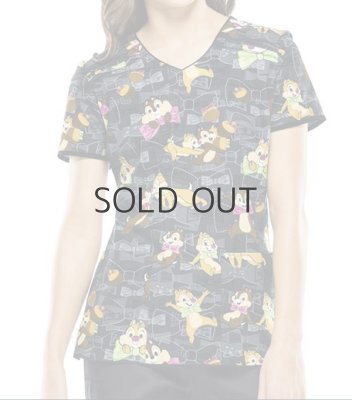 画像2: 6782C 半袖スクラブ・チップとデール (2)