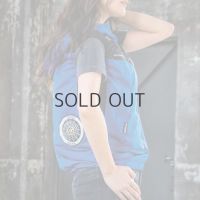 画像3: AC1094【ブルゾンのみ】エアークラフト／パーカーベスト(フルハーネス)・遮熱 (3)