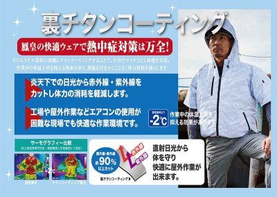 画像9: V8308【セット】ブルゾン・ファン・バッテリー(充電器付)／半袖・フード (9)