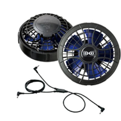 画像4: 7.2V SKSP01空調服(R)スターターキット(LISUPER1バッテリーセット+FAN2400ファン+ケーブル) (4)