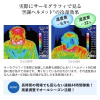 画像1: HM0004 空調ヘルメット用ファンケーブル