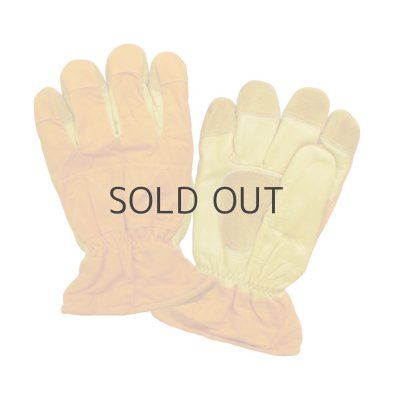 画像2: MB128-5Y 冷凍庫用防寒手袋・5本指（オレンジ×イエロー） (2)