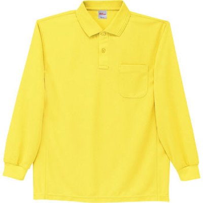 画像6: 47654 長袖ポロシャツ・吸汗速乾（10色） (6)