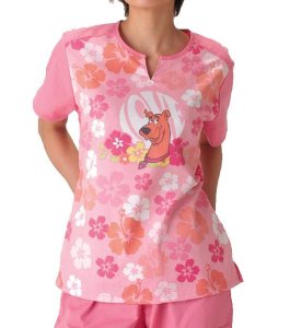 6930 半袖スクラブ キャラクター柄 医療ウェア スクラブ キャラクター柄 作業服 空調服などユニフォーム通販のユニステージ