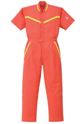 画像3: 259 Kansai半袖つなぎ服・反射型 (3色) (3)