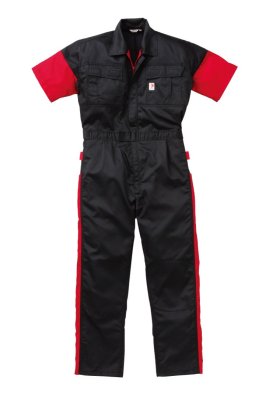 画像2: 257 Kansai半袖つなぎ服（4色） (2)