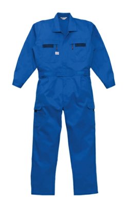 画像5: 8700 ストライプ調つなぎ服（4色） (5)