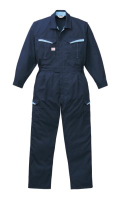 画像3: 8900 防臭消臭抗菌つなぎ服（3色） (3)