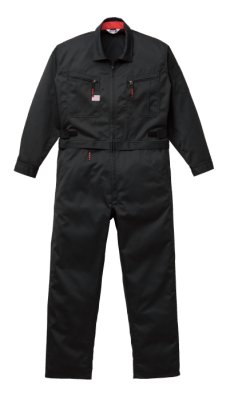 画像4: 6900 腰割れ式つなぎ服（3色） (4)