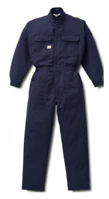 画像3: 6100 耐酸つなぎ服(2色) (3)