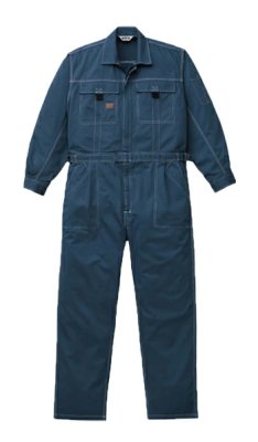 画像2: 3670 ワンウォッシュつなぎ服（3色） (2)