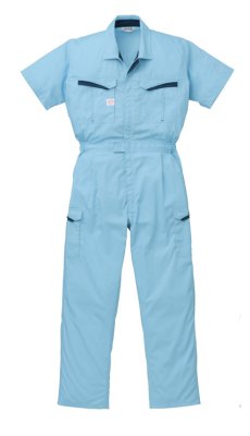 画像2: 8901 防臭消臭抗菌 半袖ツヅキ服（3色） (2)