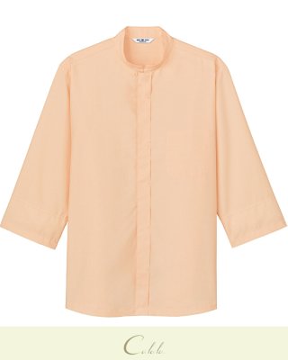 画像4: AS-8510 和風シャツ・兼用 (5色) (4)