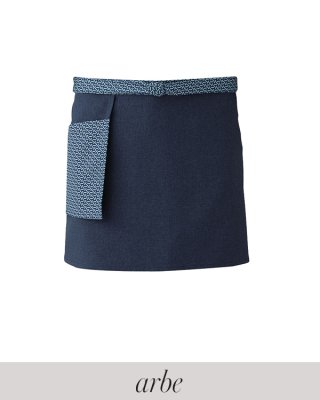 画像2: T8013 ショートエプロン (2色) (2)