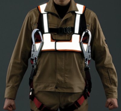 画像9: az8716 ラッセルメッシュベスト・フルハーネス対応(4色) (9)