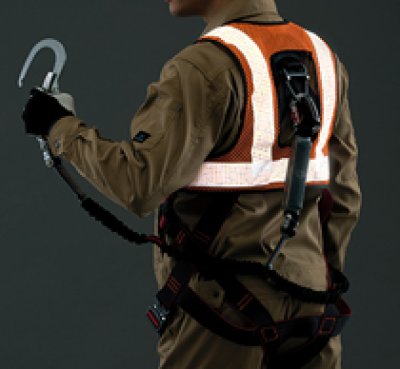 画像8: az8717 ベンチレーションメッシュベスト・フルハーネス対応(3色) (8)