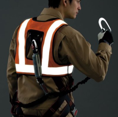 画像7: az8716 ラッセルメッシュベスト・フルハーネス対応(4色) (7)