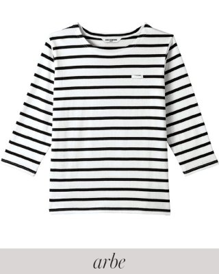 画像3: AS-8253 男女兼用バスクシャツ・七分袖 (3色) (3)