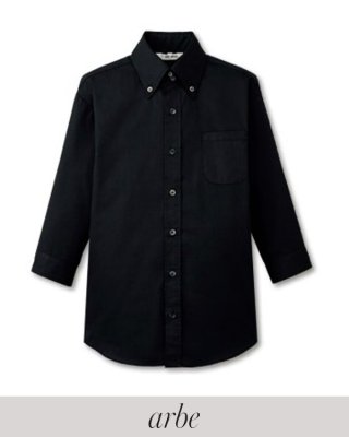 画像2: BC-6920 レディースボタンダウンシャツ (2色) (2)