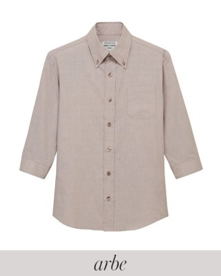 画像3: EP-7915 男女兼用ボタンダウンシャツ (3色) (3)