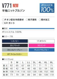 画像1: V771【セット】ブルゾン・ファン・バッテリー(充電器付)／半袖ニット