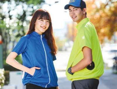 画像3: V771【セット】ブルゾン・ファン・バッテリー(充電器付)／半袖ニット (3)