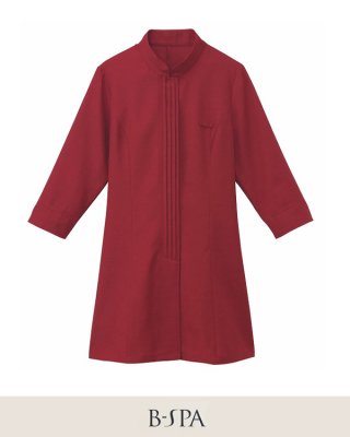 画像2: 24231 七分袖マオカラーシャツ (3色) (2)