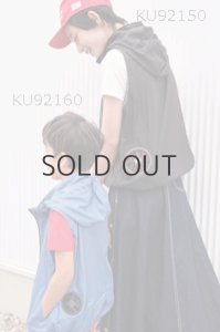 KU92160【ブルゾンのみ】空調服(R)／キッズベスト(フード)｜2026空調服