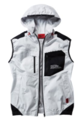 画像3: 54110【空調服(R)セット】自重堂Jawin空調服(R)ブルゾン・ファン・バッテリー(充電器付)／フードベスト (3)
