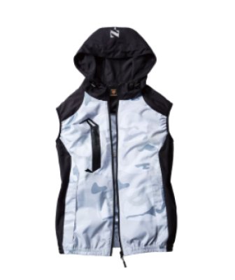 画像3: 74230【ブルゾンのみ】自重堂Z-DRAGON空調服(R)／フードベスト (3)