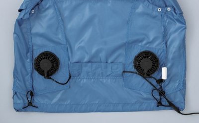 画像14: KU92160【ブルゾンのみ】空調服(R)／キッズベスト(フード) (14)