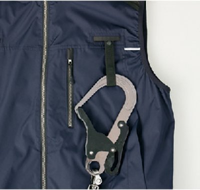 画像10: KU92120【空調服(R)セット】空調服(R)ブルゾン・ファン・バッテリー(充電器付)/ベスト(フルハーネス)・遮熱 (10)