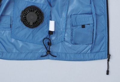 画像16: KU92160【ブルゾンのみ】空調服(R)／キッズベスト(フード) (16)