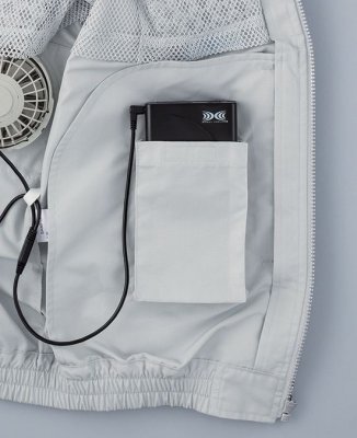 画像12: KU92130【ブルゾンのみ】空調服(R)／長袖(スペーサー一体型) (12)