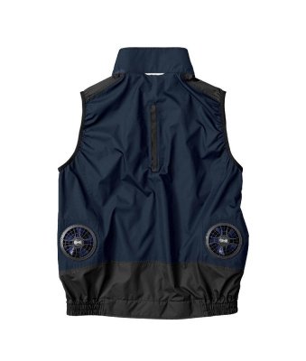 画像4: KU92120【空調服(R)セット】空調服(R)ブルゾン・ファン・バッテリー(充電器付)/ベスト(フルハーネス)・遮熱 (4)